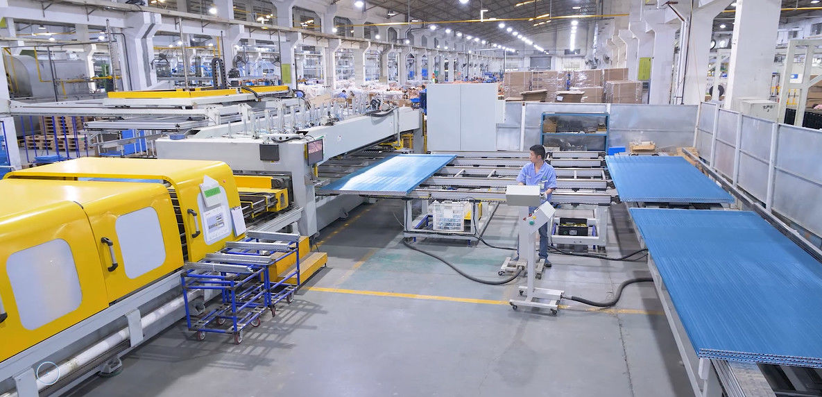 Henan Hongtai HVAC Equipment Co., Ltd. ligne de production du fabricant