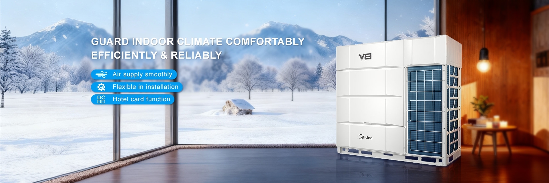 qualité VRF à onduleur en courant continu usine